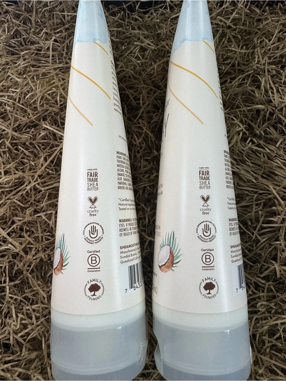 2-PC SheaMoisture Baby Lotion 100% Virgin Coconut Oil